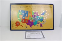State Quarters Collectors Map