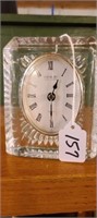Danbury Clock Lead Crystal