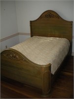 Full Size Bed-Headboard, Footboard, Frame