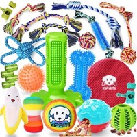 KIPRITII Puppy Teething Toys - 20 Pack Dog Toys