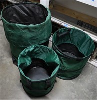 3pc Collapsible Garden Bags