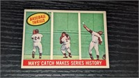 1959 Topps Baseball Mays Catch #454