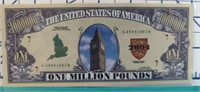 1 million pounds banknote