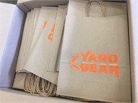 250 Kraft 10"x5"x13" Yard Gear Shopping Bags