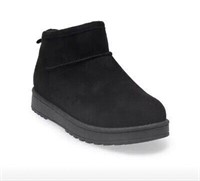 SO Women’s Lupita Cozy Black Mini Boots