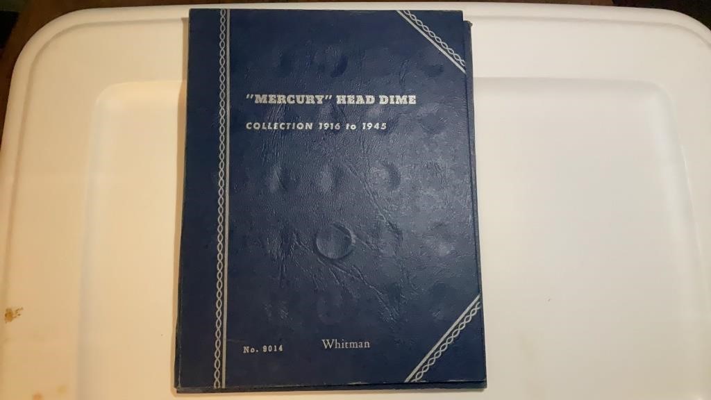 Mercury Head Dimes Booklet, partial