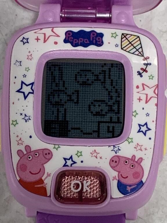 VTECH PEPPA PIG LEARNING WATCH AGES 3+