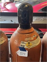 Full Bottle of Oxygen Compressed Gas