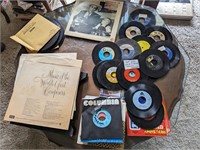 Lot of 45 Records, 78 Records and 33 Records