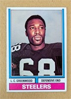 1974 Topps L.C. Greenwood Card #496