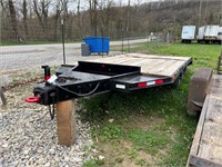 Deck Over Equipment Trailer - No Title