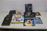 Book Collection incl Music & Wayne Gretzky Book