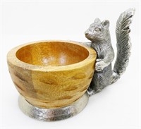 Small Squirrel Nut Bowl
