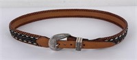 Vintage Horsehair Cowboy Belt