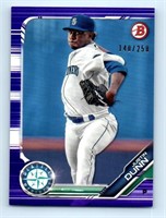 Parallel 140/250 Justin Dunn Seattle Mariners
