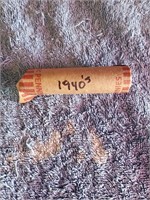 1 Roll of 1940 Wheat Pennies