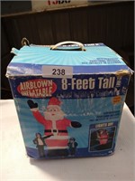 8 Foot Tall Inflatable Santa