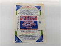 1933 Big League Goudey Wrapper