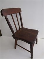 Antique Doll Sized Chair