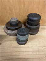 Assorted scale weights