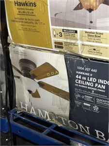 44' Ceiling Fan Hampton Bay Hawkins Ii