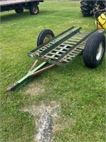 Small tilt trailer 3 1/2' wide 7'  long