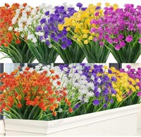 ALYNSEHOM, 10 BUNDLES OF ARTIFICIAL FLOWER DECOR