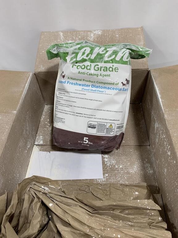 FOOD GRADE GROUND FRESHWATER DISATOMACEOUS EARTH