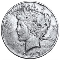 1927-D Silver Peace Dollar NICELY CIRCULATED