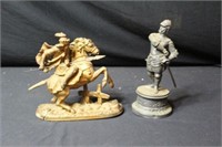 Two Metal Figurines