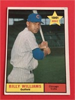 1961 Topps Billy Williams Rookie Card Cubs HOF