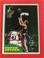 1981 Topps Larry Bird Celtics HOF 'er