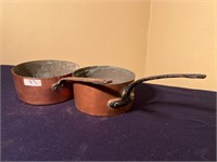 French Copper Pans