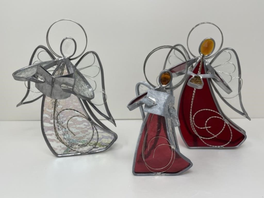 Stained Glass Angels A