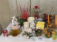 ASSORTMENT OF PLANTERS AND VASES
