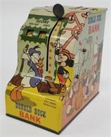 Vintage Marx Toys Donald Duck Coin Bank