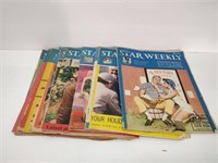 1950s Star Weekly magazines