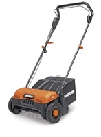 New WORX WG850 Corded Electric Dethatcher, 14 in,