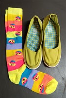 Summer Sandals & Socks (Size 7) (Unused)