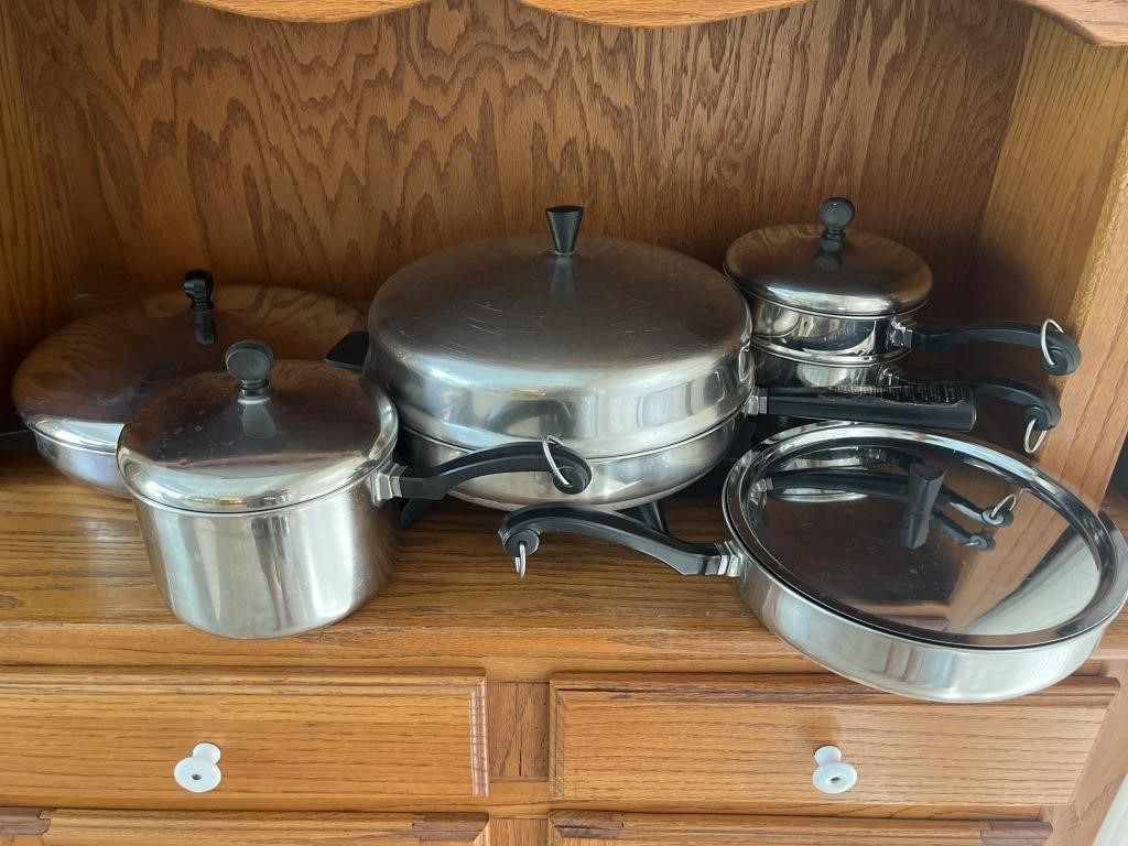 (5) Vintage Farberware Cookware, as pictured