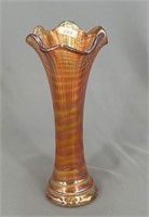Ripple 9" vase - marigold