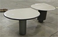 (2) Office Tables, Approx 41"-42"x52"x31"