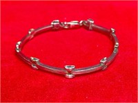 7" Sterling Silver Bracelet