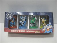 4pk DC Collector's Series Pint Glasses