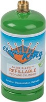 (U) Flame King Refillable 1 lb Empty Propane Cylin