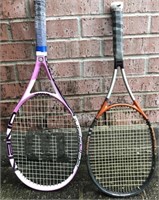 Two Adult Tennis Rackets