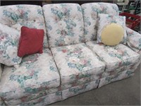Clean Floral Couch