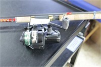 Shakespeare Reel on 7' Cabelas 2 Piece Rod