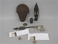 (7 PCS.) ANTIQUITIES & COLLECTIBLES: