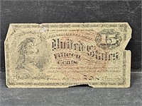 March 1863 15 Cent US Fractional Currency